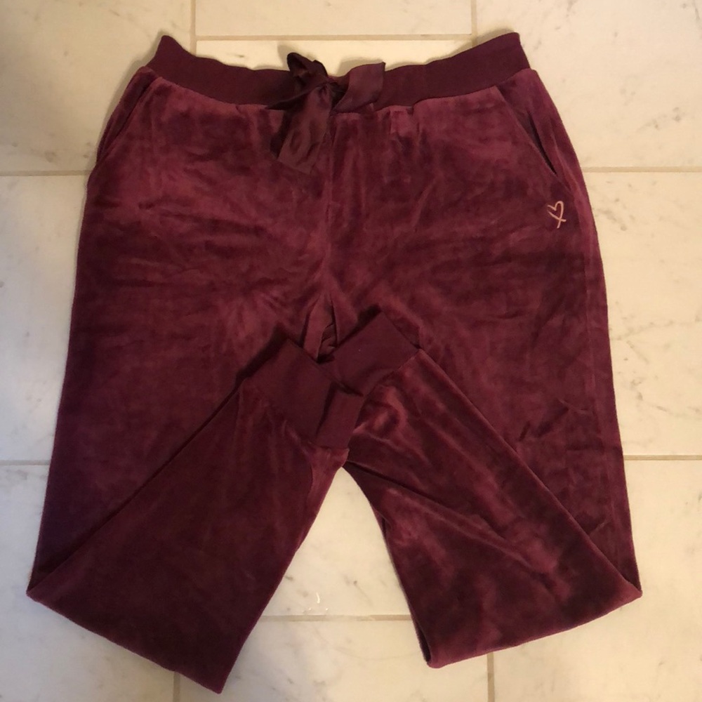 Velour Jogger